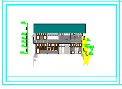 山地别墅建筑设计CAD施工图-图二