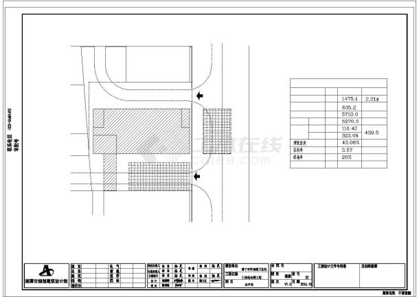 某广东省普宁市门诊综合楼工程建筑CAD构造节点图-图一