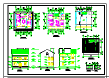 私人住宅建筑结构CAD设计全图-图二