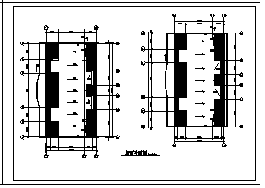 商住楼设计_2000平米某五层商住楼全套建筑设计cad图纸-图一
