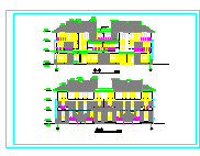 小型别墅建筑cad设计施工图