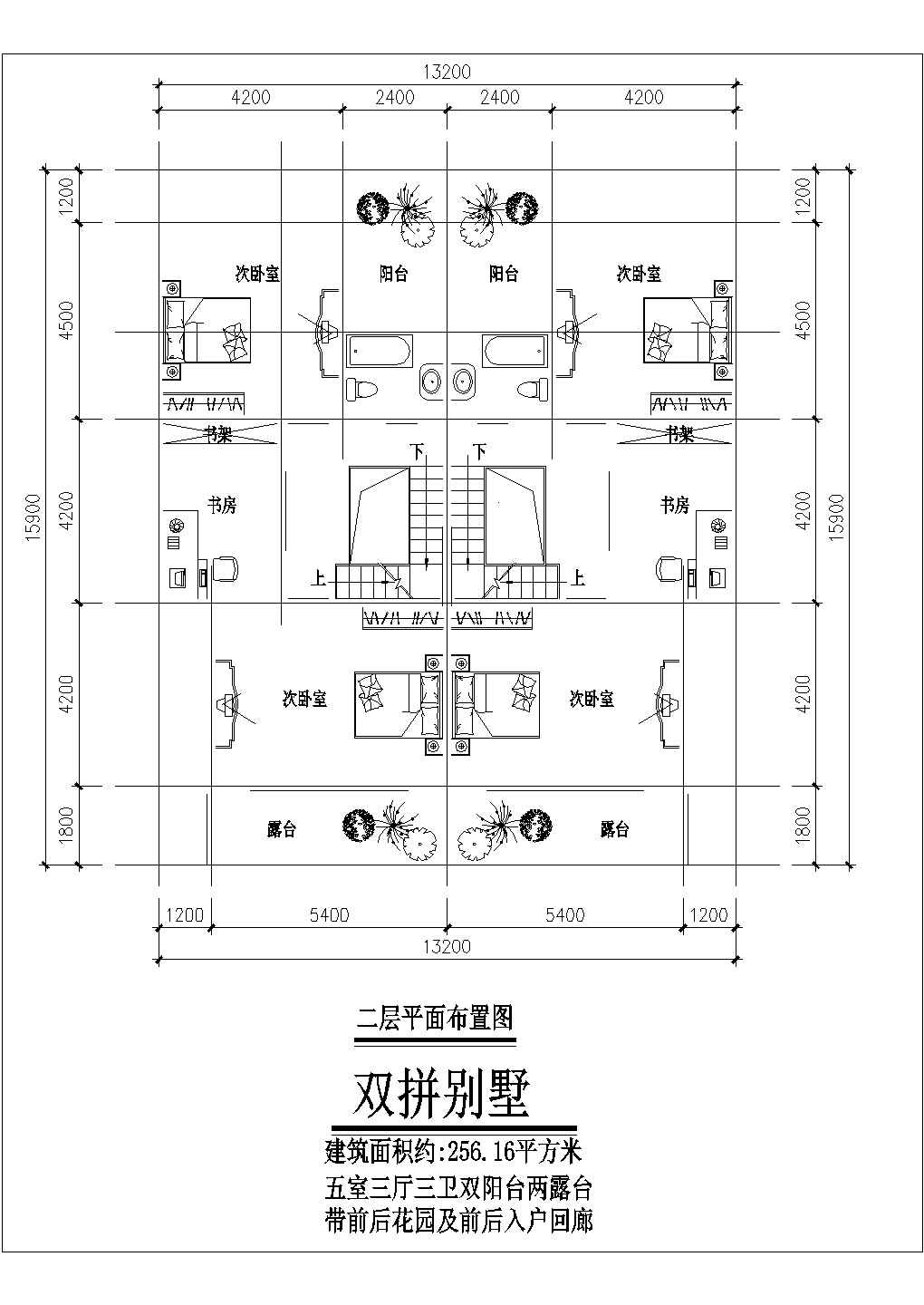 南京某小三层现代联拼别墅CAD结构设计大样完整方案图