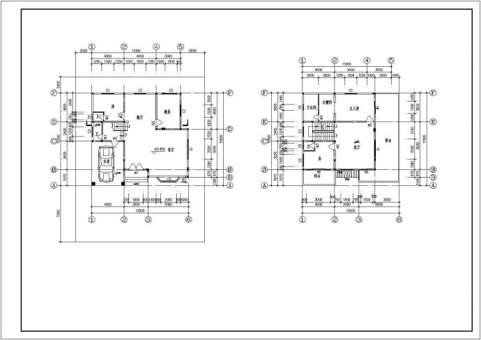 某静雅别墅群小区CAD设计大样构造方案_图1