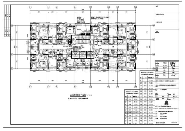 某公租房建筑项目暖通施工cad图纸-图一