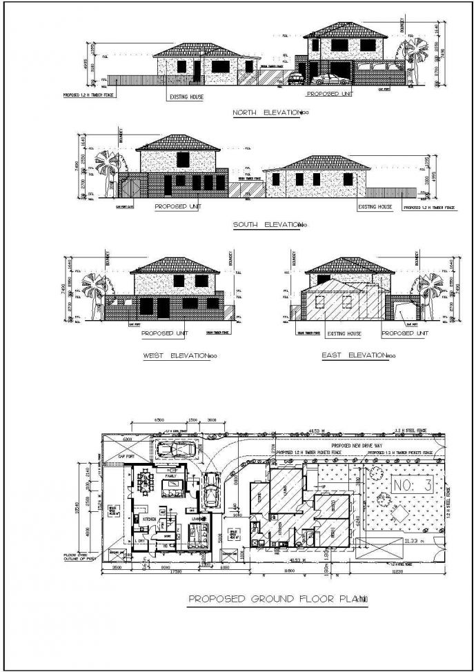 某欧式别墅建筑CAD详细大样规划设计图_图1