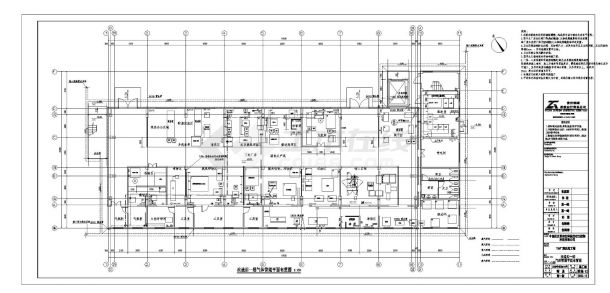某106厂房改造暖通工程CAD图-图一
