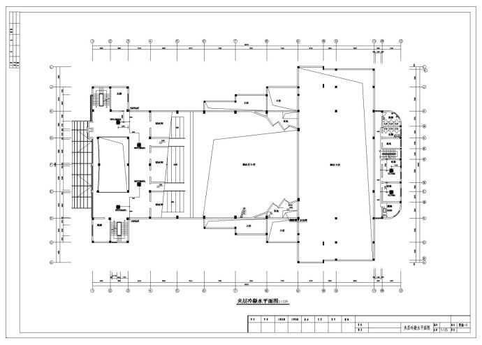 某剧院空调系统设计施工cad图纸_图1