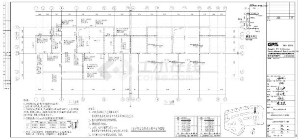 贵州清镇产业新城安置房结构施工图CAD详图-图一