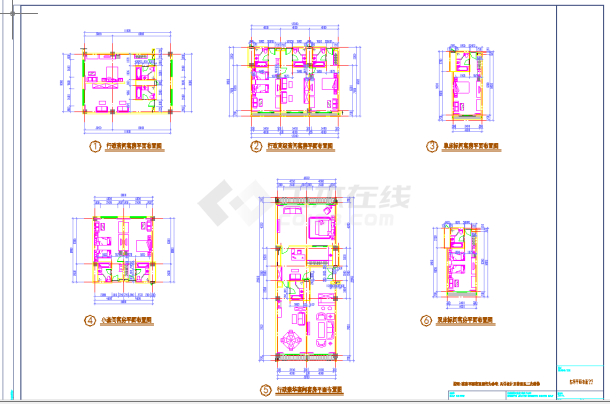 [江西]多层新中式风格宾馆建筑施工图纸-图一