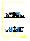 某现代两层别墅建筑cad设计方案图-图二