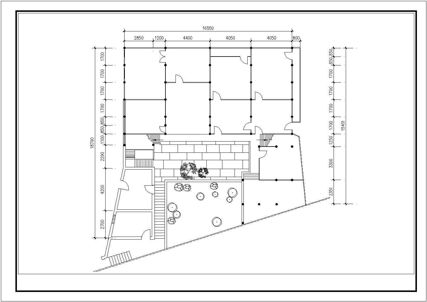 贵州某私人山地别墅CAD详细构造施工设计建筑图