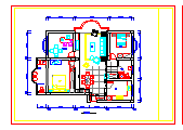 别墅装修设计施工CAD图-图一