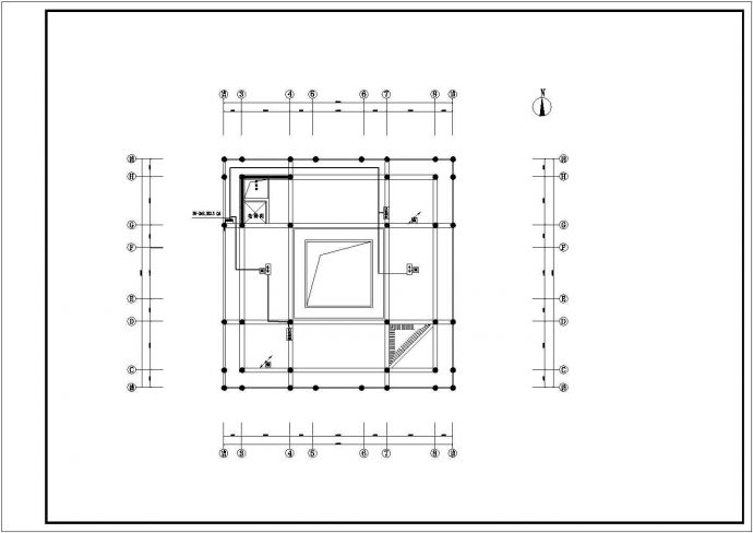 某四层宫殿建筑电气施工图设计_图1