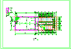 某厂房建筑全套结构CAD施工设计图纸-图一
