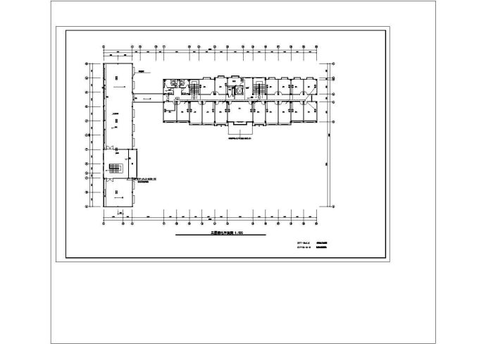 某五层办公楼建筑电气设计方案CAD建筑施工图_图1