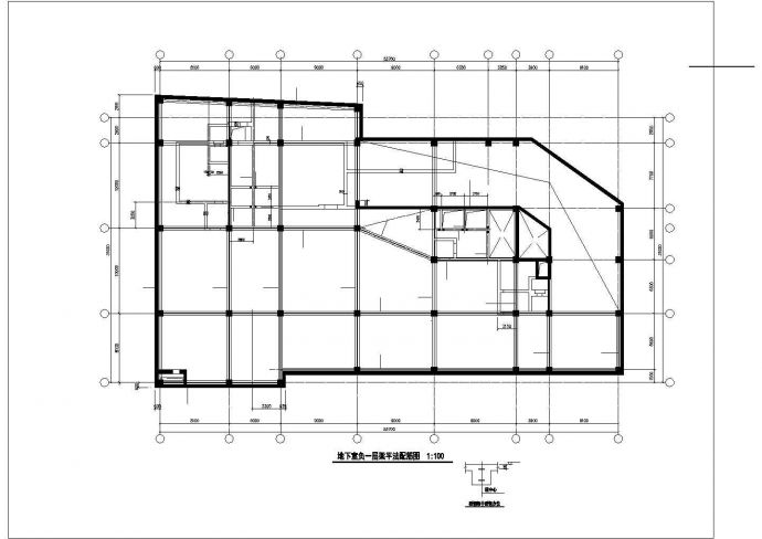 [南京]八层钢框架结构电影院结构CAD施工图（含建施）_图1