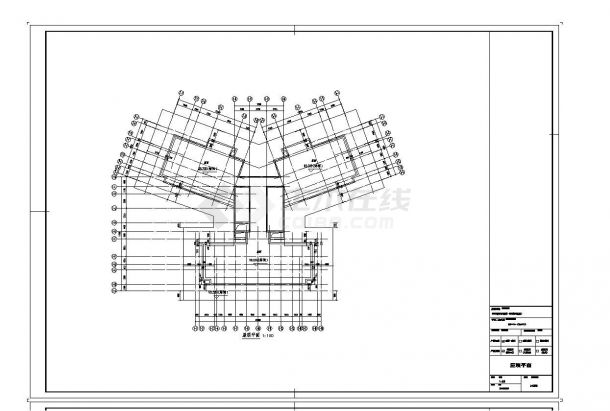 华南地区乐居新中式建施设计布置CAD详图-图一