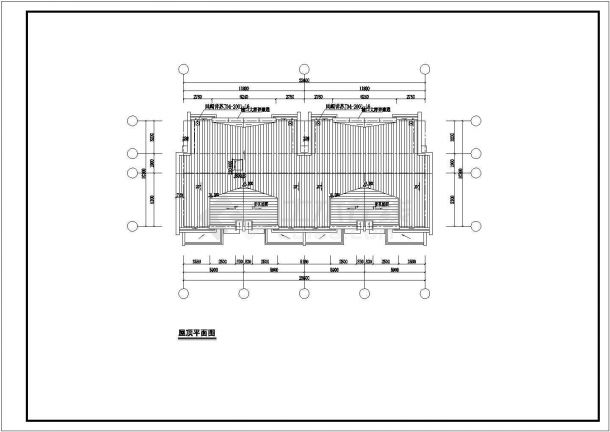 杭州某小区6+1层混合结构住宅楼建筑设计CAD图纸（2套方案）-图二