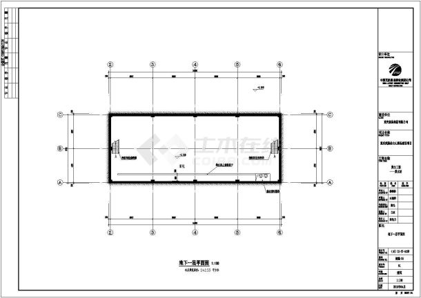 江苏某机场配套区供电工程建筑施工全套设计cad图（含室内装修材料分布表）-图一