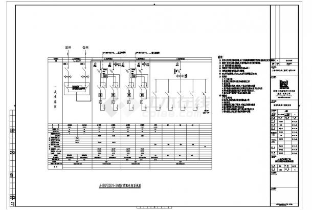 南昌风凰城二期商业街A楼屋顶电力平面CAD图-图二