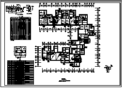 住宅楼设计_某市八层带地下一层砖混结构住宅楼结构施工cad图纸-图一