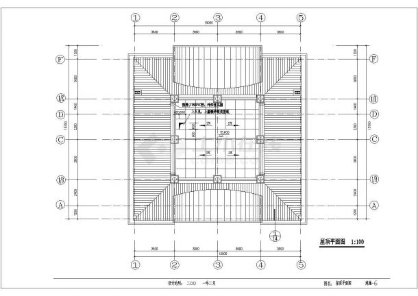 某5层私宅建筑CAD详细大样完整设计施工图-图二