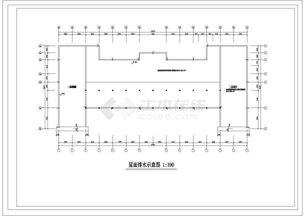 某地区小型办公楼全套CAD详图-图一