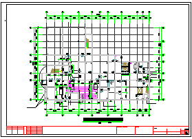 某地级市大型十一层人民医院建筑cad设计施工图-图一