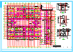 某电子电器物流港中央空调cad设计施工图纸-图一
