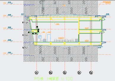 [杭州]26层玻璃幕墙市民中心建筑施工图（含效果图）-图一
