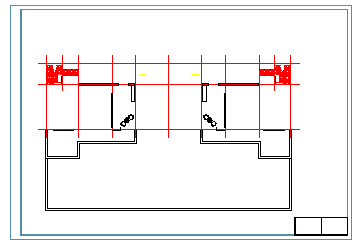 某二层别墅建施结施cad设计图_图1