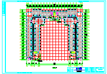 某二层敬老院建筑结构水电cad设计施工图-图二
