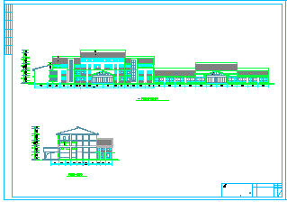 某赣东北风格中医院规划建筑cad设计方案（扩初）_图1