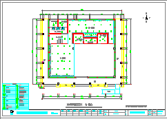 某高层房产售楼处建筑CAD设计施工图纸-图一