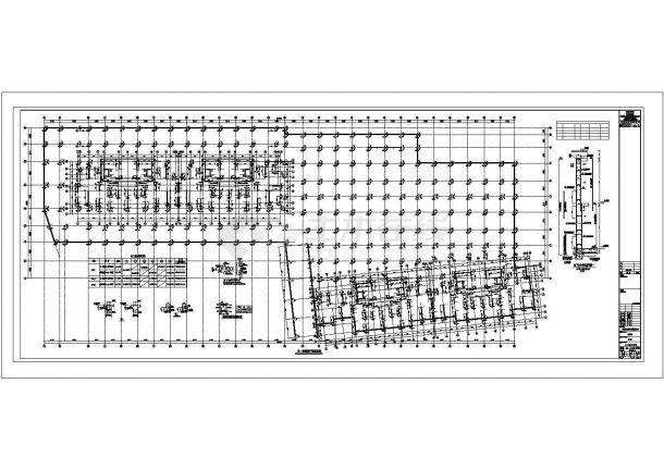 湖南省长沙市某售楼部临建工程结构设计施工图-图一