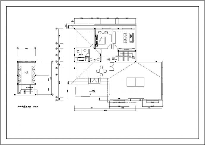 某无锡别墅装饰CAD详细构造完整设计_图1