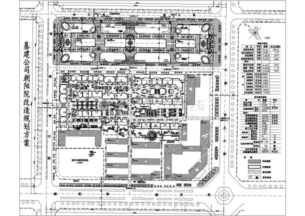 某商住小区CAD设计大样完整规划图-图二