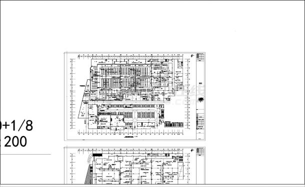 [浙江]大型商业广场通风排烟系统设计全套施工图-图一