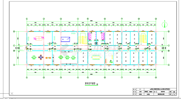 某地多层3100平米综合办公楼毕业设计（含计算书、建筑结构图纸）-图一