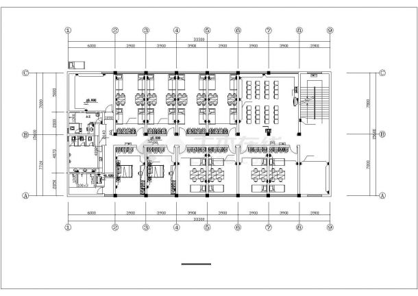 某综合楼建筑电气施工设计cad图，含施工说明-图二