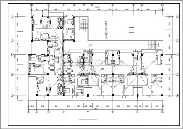 某六层商住楼电气施工图（含设计说明）-图二