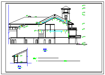 某会所空调施工cad方案设计图纸_图1