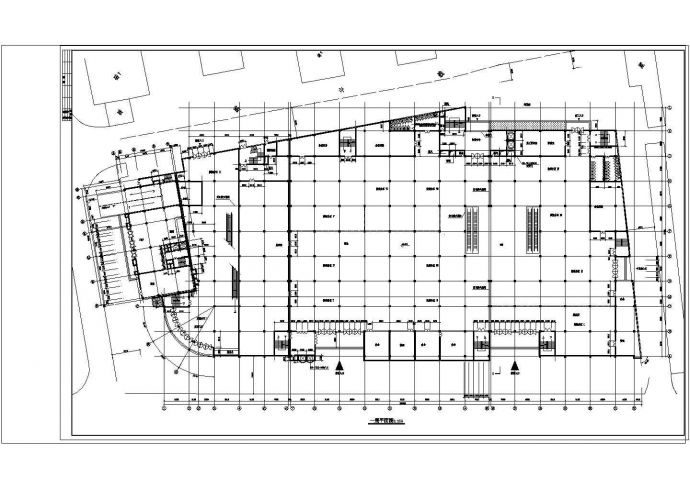 某大型商场设计CAD建筑设计施工图_图1