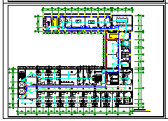 某地区同仁堂消防全套施工参考CAD详图-图二