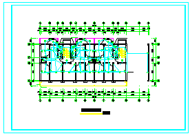 某六层框架结构住宅楼全套电气CAD设计施工图-图二