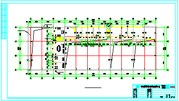 某汽车有限公司展厅建筑设计平立cad图纸_图1