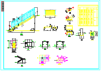 某轻钢结构厂房建筑及结构cad设计施工图纸-图二