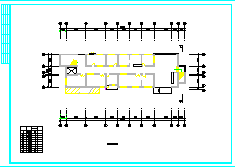 某人民医院二层急诊楼建筑cad设计方案图纸_图1