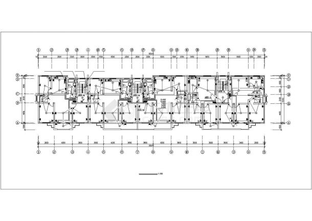 多层住宅建筑电气施工CAD图，共9张-图二