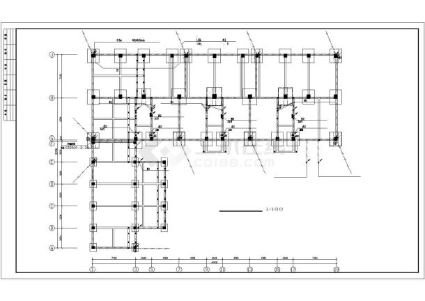 某5210㎡七层住宅楼电气施工CAD图，共11张-图二